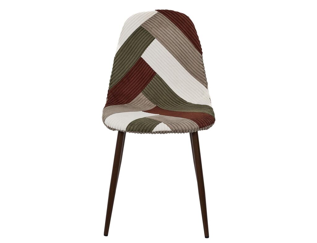 Καρέκλες & Πολυθρόνες Patchwork Chair Cotele Scott Hd0547