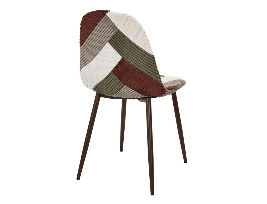Καρέκλες & Πολυθρόνες Patchwork Chair Cotele Scott Hd0547