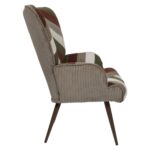 Καρέκλες & Πολυθρόνες Patchwork Living Room Armchair Scott Hd0549