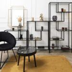 Καρέκλες & Πολυθρόνες Round Velvet Armchair Giulia Black Hd0065