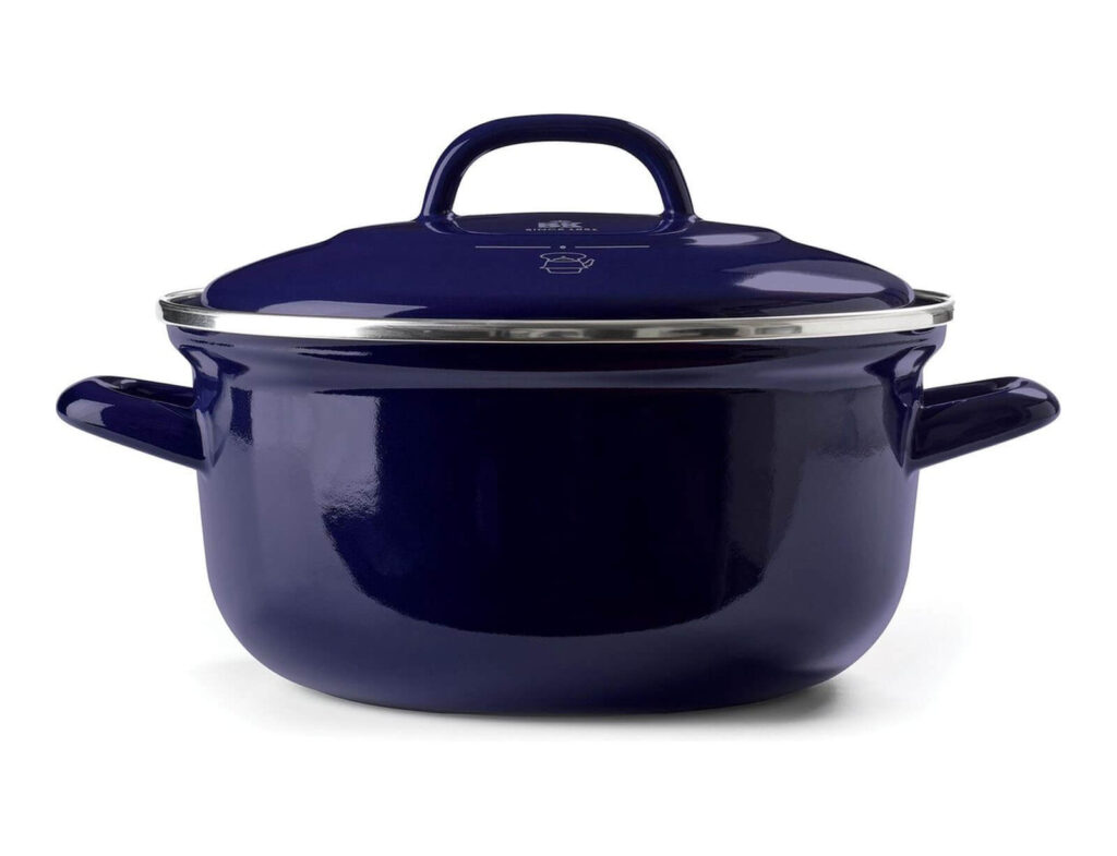 Κατσαρόλες Bk, Dutch Dutch Oven With Lid 24Cm Blue, Enameled