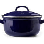Κατσαρόλες Bk, Dutch Dutch Oven With Lid 24Cm Blue, Enameled