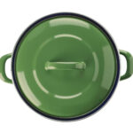 Κατσαρόλες Bk, Dutch Dutch Oven With Lid 24Cm Green, Enameled