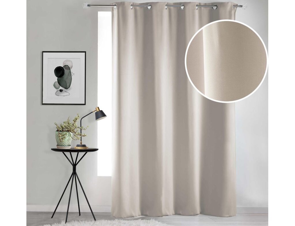 Κουρτίνα Blackout Occult Douceur D'intérieur - 135X280Cm - Ιβουάρ