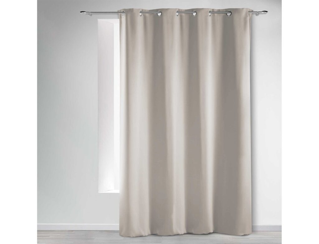 Κουρτίνα Blackout Occult Douceur D'intérieur - 135X280Cm - Ιβουάρ