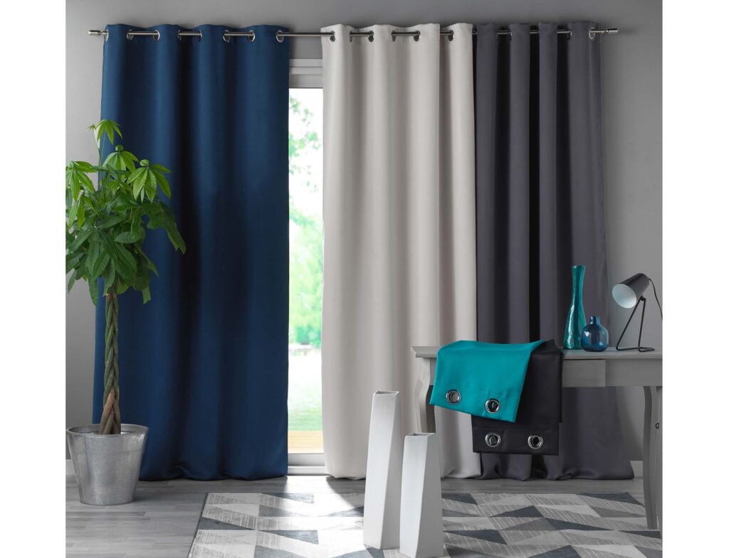 Κουρτίνα Blackout Occult Douceur D'intérieur - 135X280Cm - Ιβουάρ