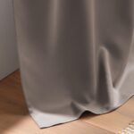Κουρτίνα Blackout Occult Douceur D'intérieur - 135X280Cm - Καφέ