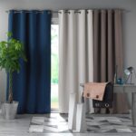 Κουρτίνα Blackout Occult Douceur D'intérieur - 135X280Cm - Καφέ