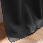 Κουρτίνα Blackout Occult Douceur D'intérieur - 135X280Cm - Μαύρο