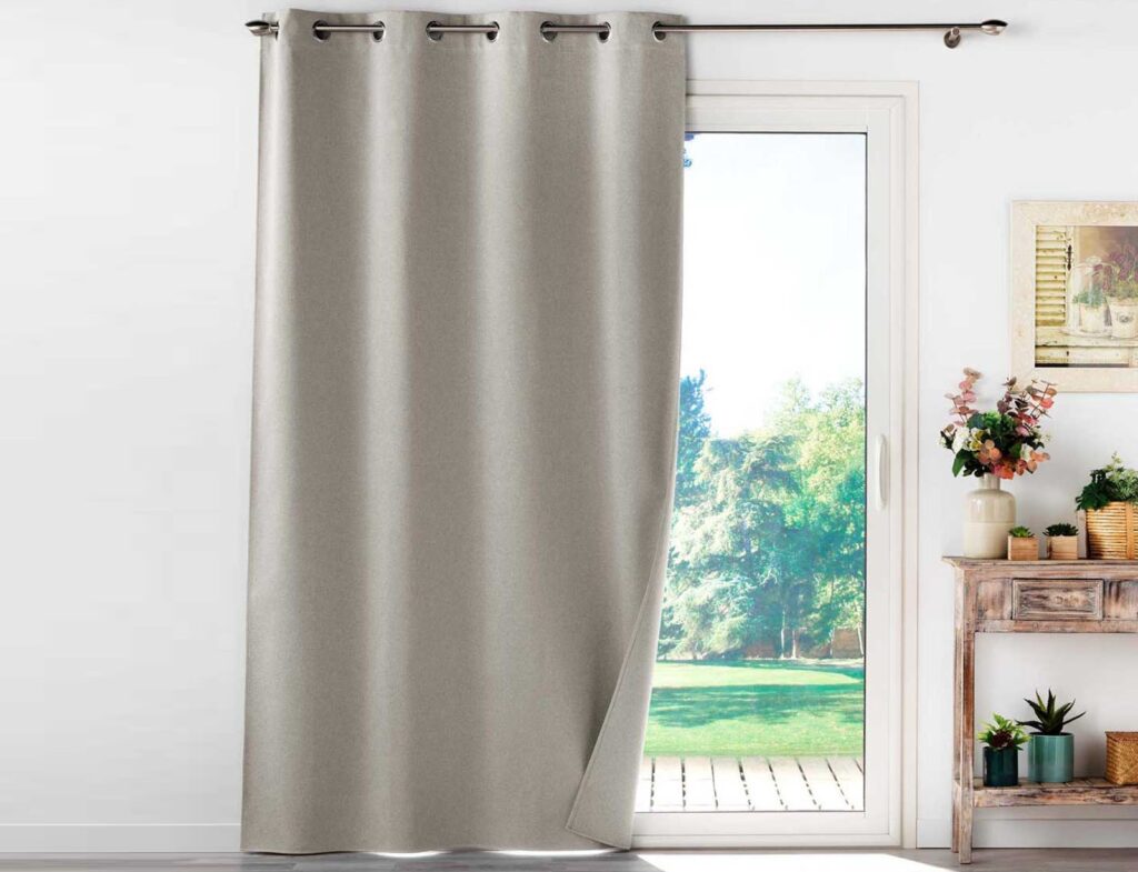 Κουρτίνα Blackout Occultiss Douceur D'intérieur - 135X260Cm - Μπεζ