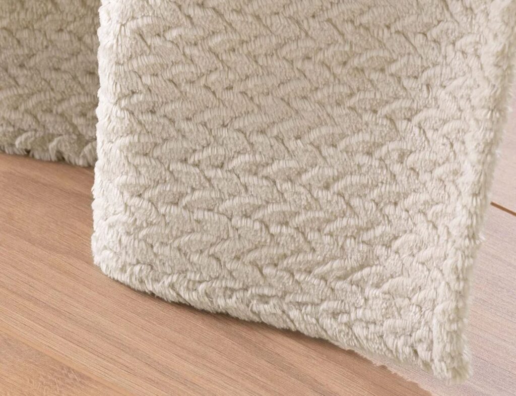 Κουρτίνες & Κουρτινόξυλα Curtain With Eyelets 140 X 240 Cm Plain Embossed F