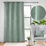 Κουρτίνες & Κουρτινόξυλα Curtain With Eyelets 140 X 240 Cm Plain Embossed F