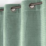 Κουρτίνες & Κουρτινόξυλα Curtain With Eyelets 140 X 240 Cm Plain Embossed F