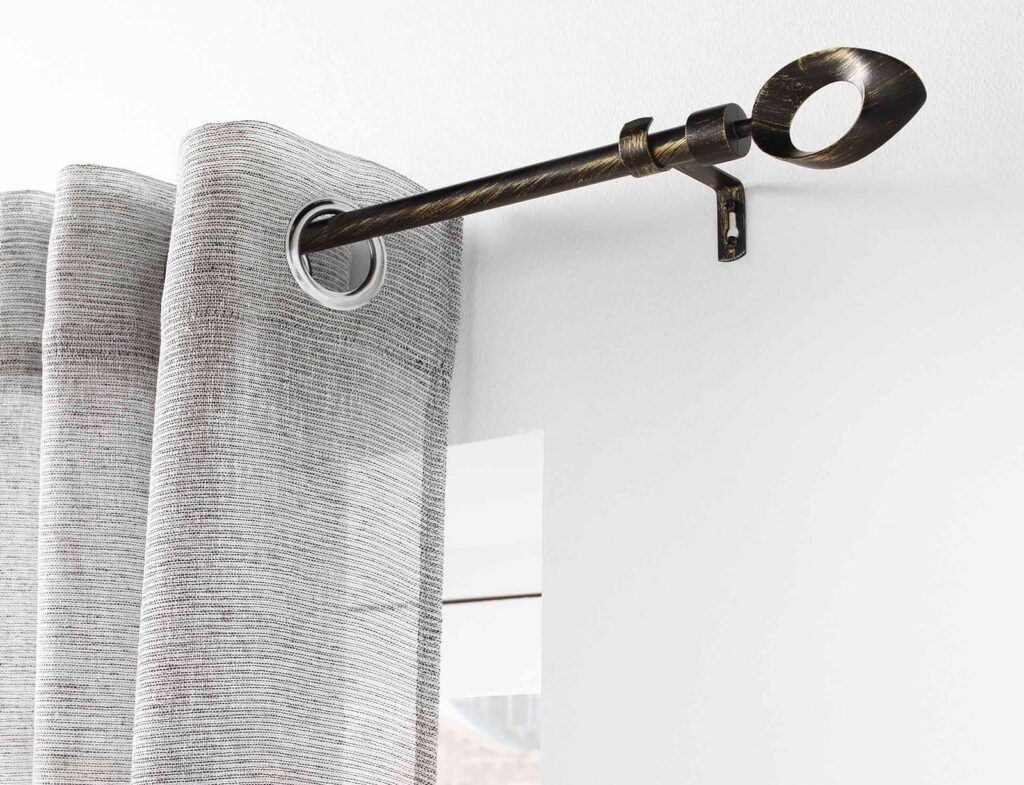 Κουρτινόξυλο Ovalon Douceur D'intérieur - Φ19Mm - 120 - 210Cm