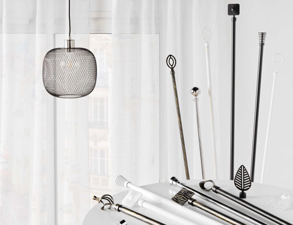Κουρτινόξυλο Ovalon Douceur D'intérieur - Φ19Mm - 120 - 210Cm