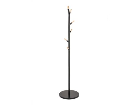 Κρεμάστρες & Καλόγεροι Coat Rack 6H Mtl/Wood Black138934A