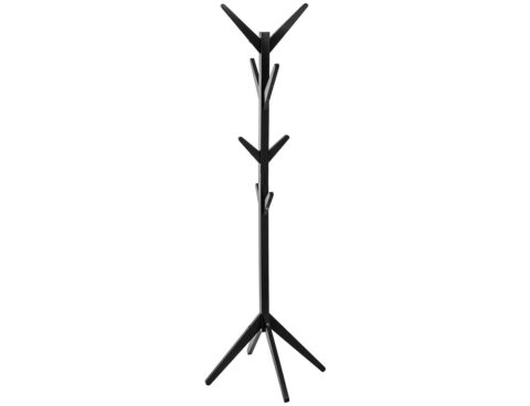 Κρεμάστρες & Καλόγεροι Wood Black Coat Rack 8H 138940A