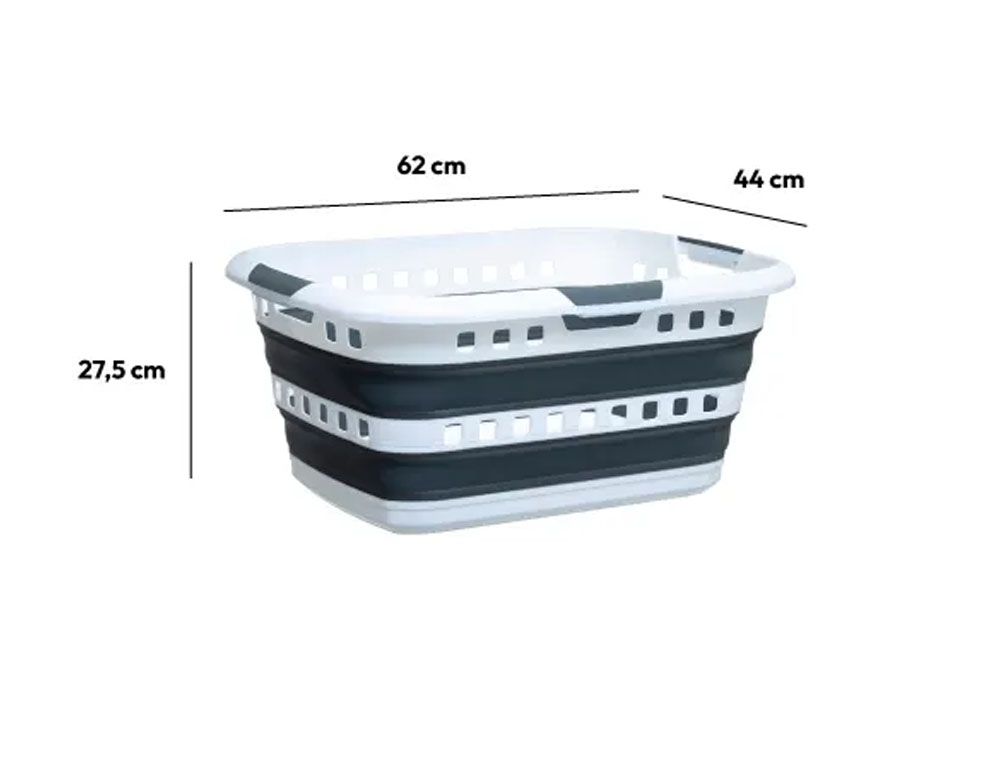Λεκάνες Ρούχων Collapsible 45L Laundry Hamper Five 164585
