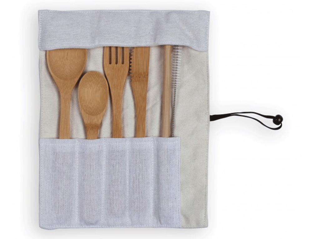 Μαχαιροπίρουνα Σετ Μαχαιροπηρουνα Livoo Bamboo Mes134C