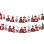 Μαγικά Ημερολόγια Christmas Calender Textile 220 Cm