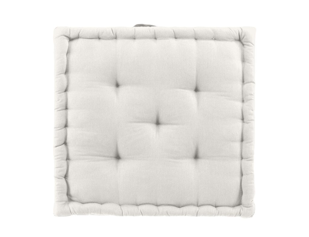 Μαξιλάρι Δαπέδου Twily Douceur D'intérieur - 50X50X10Cm - Λευκό