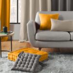 Μαξιλάρι Καρέκλας Twily Douceur D'intérieur - 38X38Cm - Γκρι