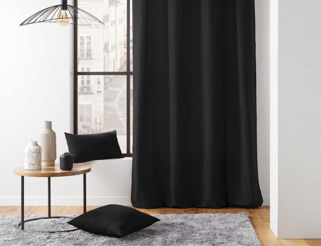 Μαξιλάρι Twily Douceur D'intérieur - 50X30Cm - Μαύρο