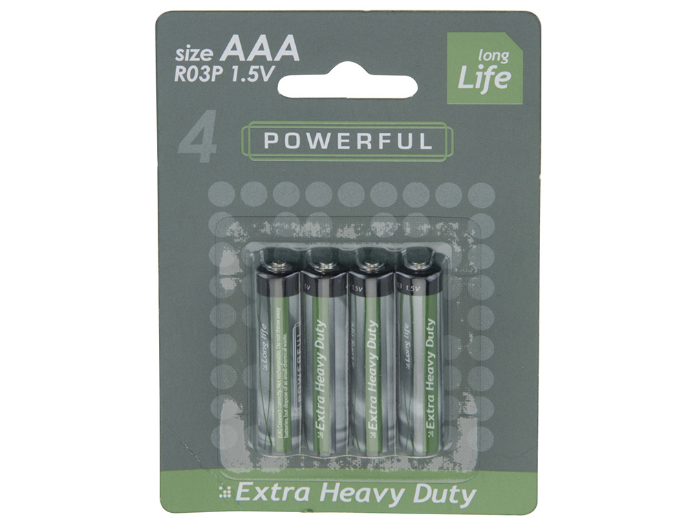 Μπαταρίες Hsp Aaa Powerful 4/Card Quality P C31020030