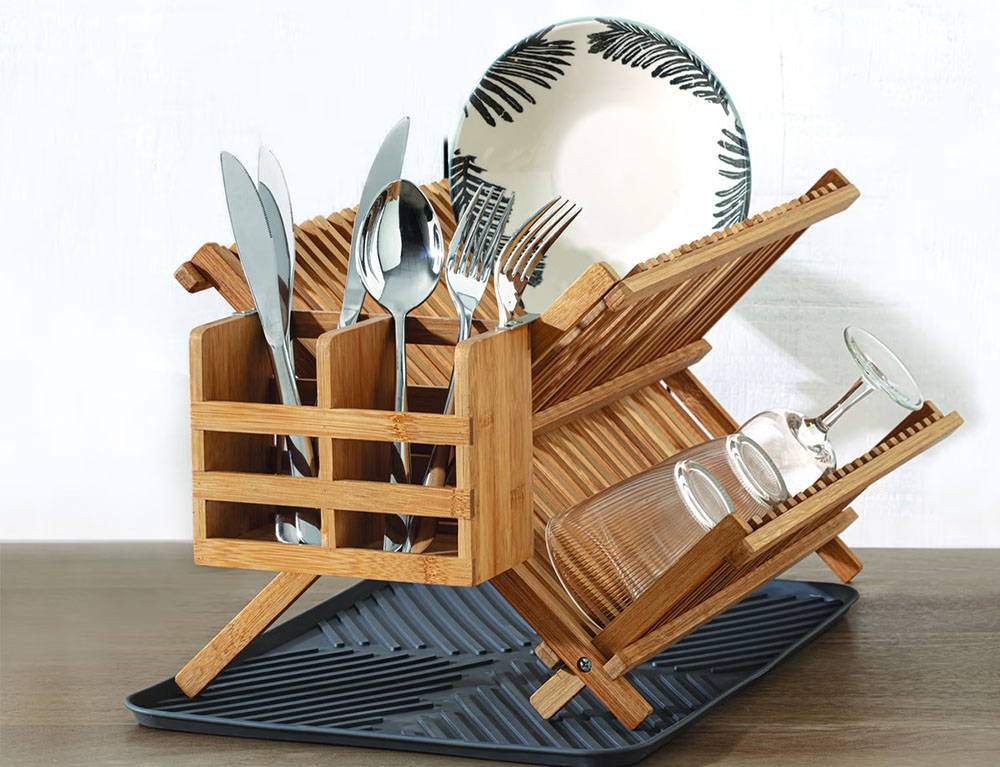 Οργάνωση Νεροχύτη 2 Tiers Bam Fold Dish Drainer Five 120056