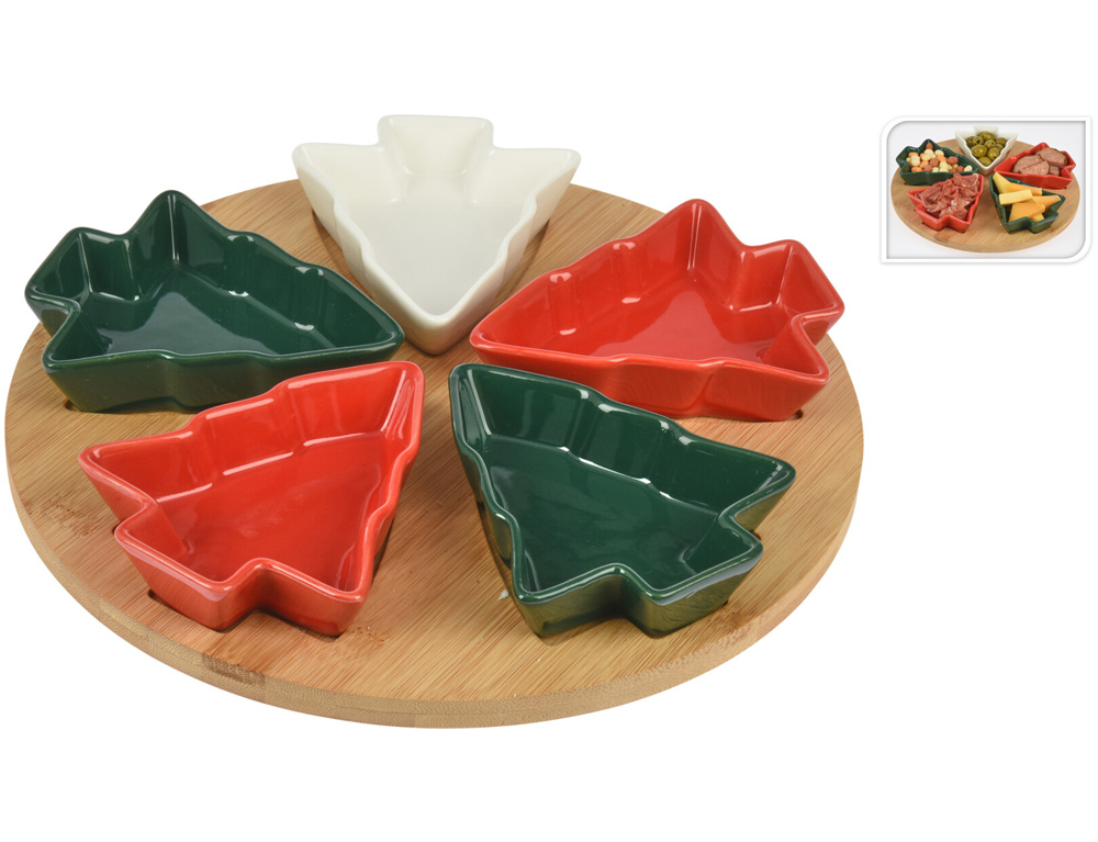 Οργάνωση Τραπεζιού Serving Set Eh 6Pcs Xmas Tree 278000980