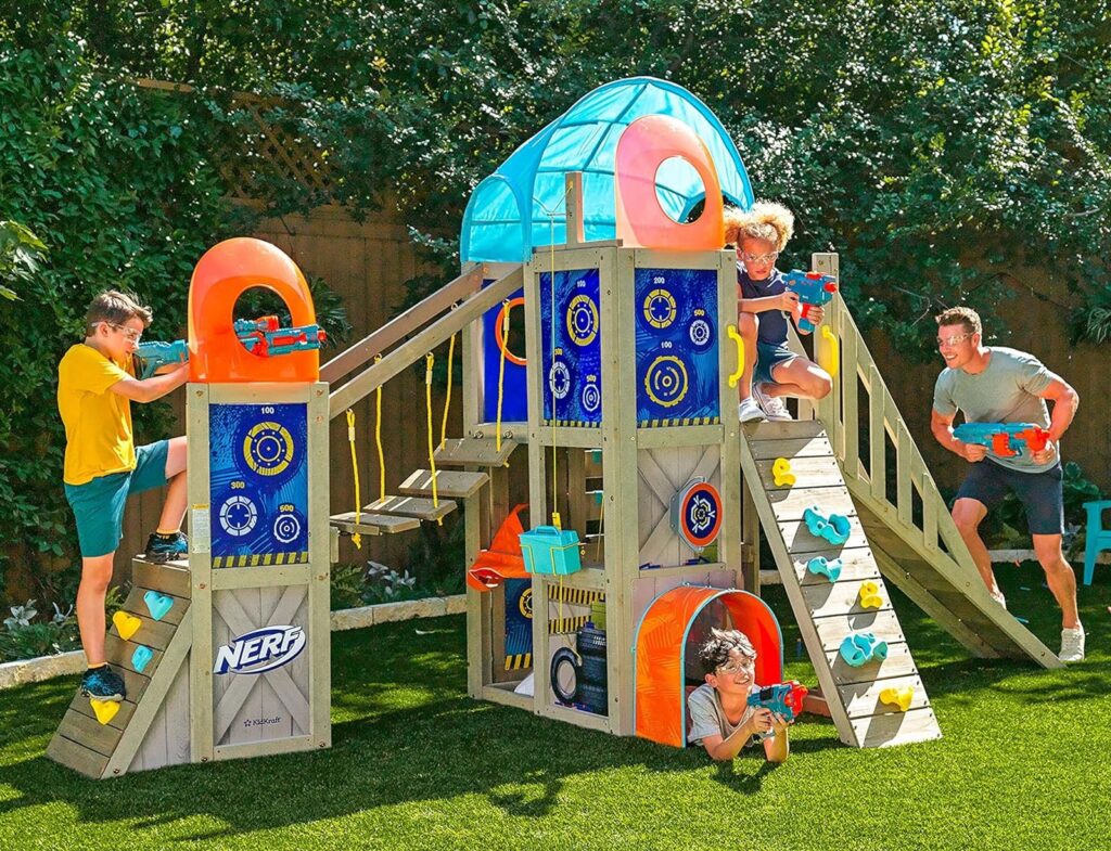 Παιδικό Δωμάτιο & Διακόσμηση Playhouse Kidkraft Nerf Command Base Battle Fort 4