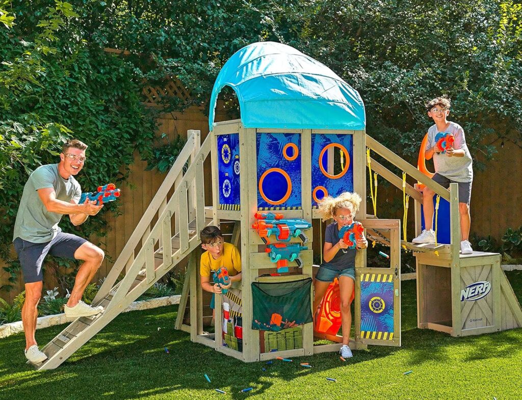 Παιδικό Δωμάτιο & Διακόσμηση Playhouse Kidkraft Nerf Command Base Battle Fort 4