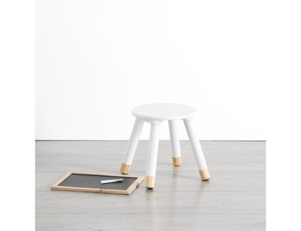 Παιδικό Έπιπλο White Sweet Stool Atmosphera For Kids 127143B