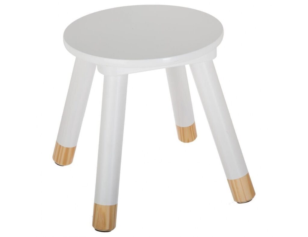 Παιδικό Έπιπλο White Sweet Stool Atmosphera For Kids 127143B