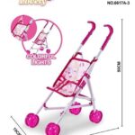 Παιδικό καροτσάκι μωρού με φωτισμό LED – 6617A-3 - 307127