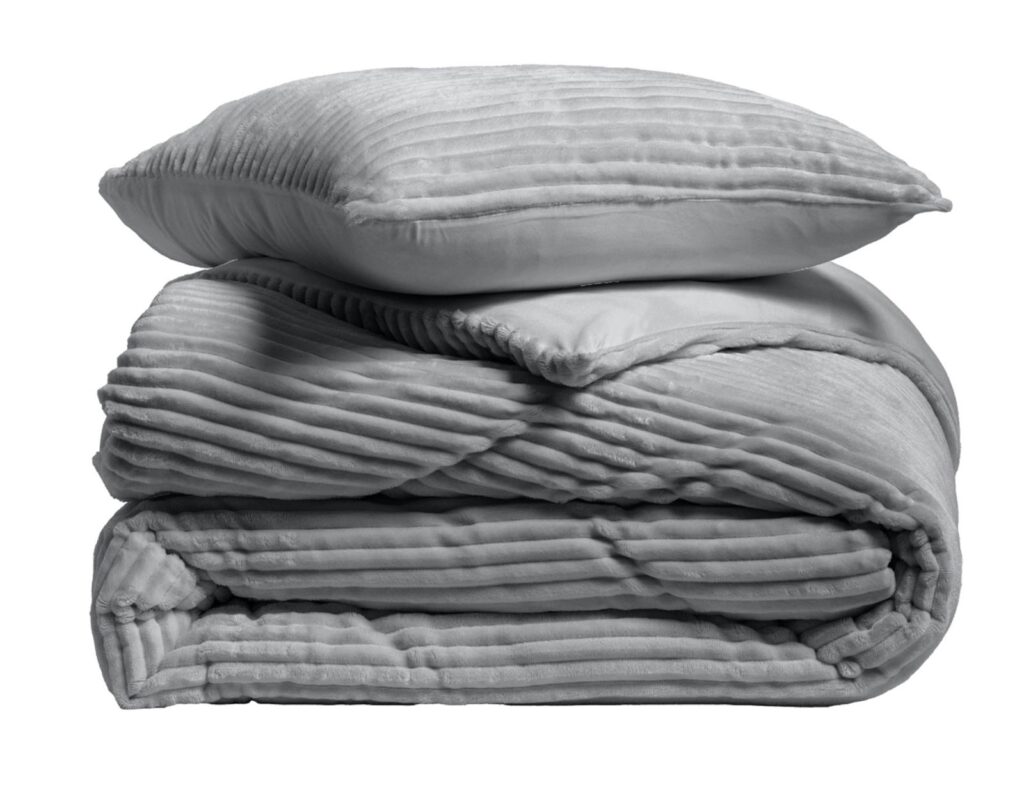 Παπλωματοθήκες & Κλινοσκεπάσματα 3 Pieces Bedding Set 240 X 220 Cm Plain Embossed F