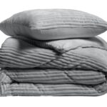 Παπλωματοθήκες & Κλινοσκεπάσματα 3 Pieces Bedding Set 240 X 220 Cm Plain Embossed F