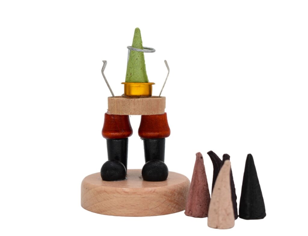 Παραδοσιακοί Ξύλινοι Smokers Smoke Figure Wood 7X15X6Cm (10040744) 30107-14