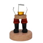 Παραδοσιακοί Ξύλινοι Smokers Smoke Figure Wood 7X15X6Cm (10040744) 30107-14