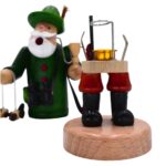 Παραδοσιακοί Ξύλινοι Smokers Smoke Figure Wood 7X15X6Cm (10040744) 30107-14