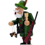 Παραδοσιακοί Ξύλινοι Smokers Smoke Figure Wood 7X15X6Cm (10040744) 30107-14