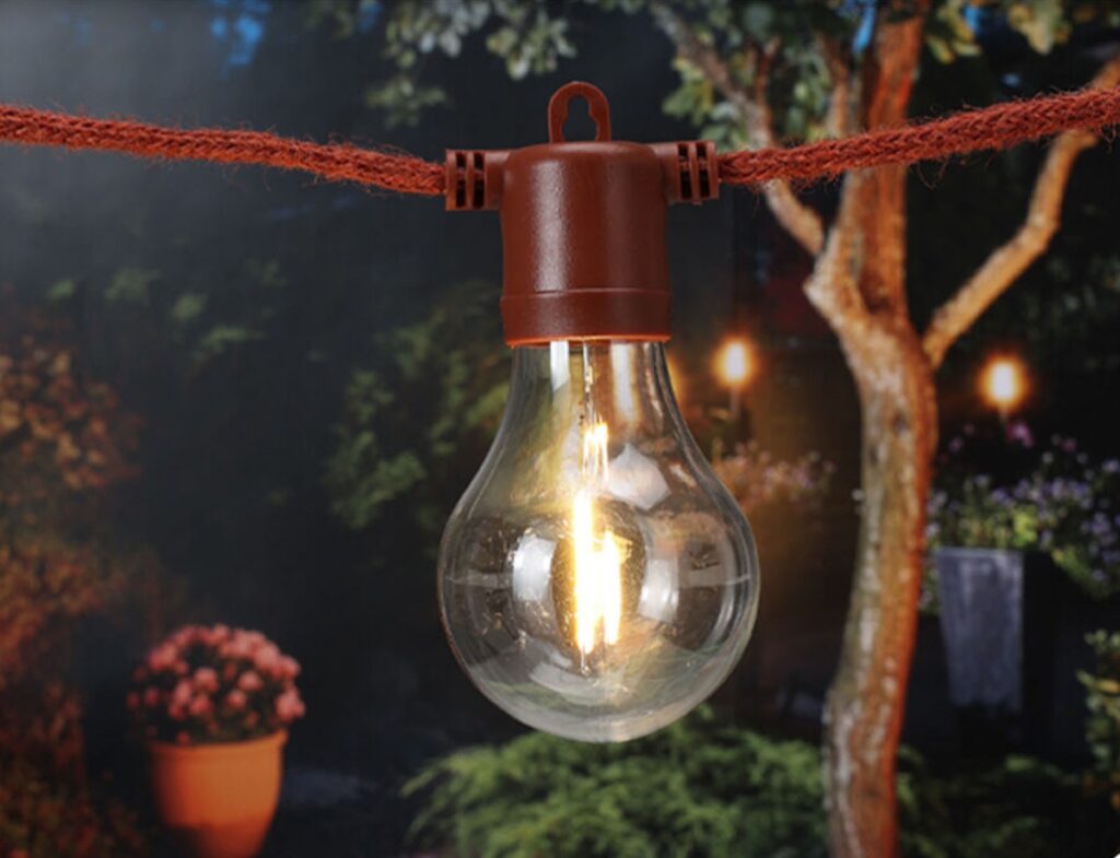 Party Lights Party Lights Bulbs 50Led Red B