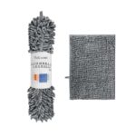 Πατάκι μπάνιου - M0831 - 40x60cm - Grey - 20874