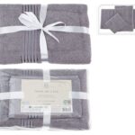 Πετσέτες Μπάνιου Towel Set Of 3Pcs Lavender Hd1001260