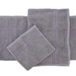 Πετσέτες Μπάνιου Towel Set Of 3Pcs Lavender Hd1001260