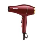 Πιστολάκι μαλλιών - KM-9823 - Kemei - Red