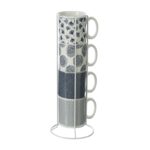 Ποτήρια, Κούπες & Κανάτες Rack 4 Mugs M Japan 26Cl 154550