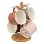 Ποτήρια, Κούπες & Κανάτες Rack 4 Mugs M Nature 38Cl 176983