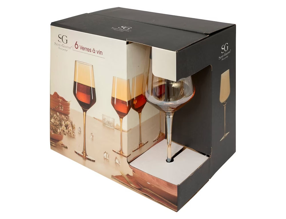 Ποτήρια, Κούπες & Κανάτες Wine Glass X6 Olga  45Cl 202105