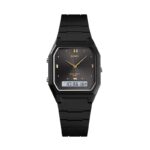 Ψηφιακό/αναλογικό ρολόι χειρός - Skmei - 1604 - Black/Black